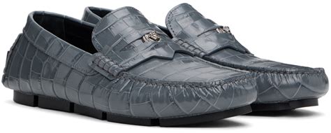 versace medusa driver grey|Medusa Croc.